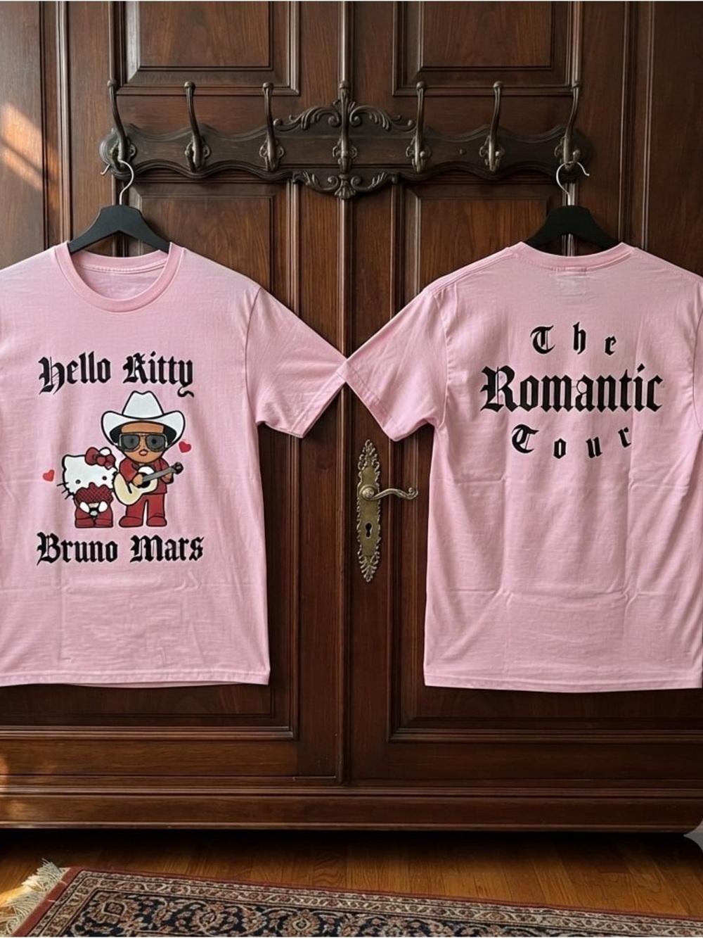 Bruno Mars The Romantic Tour 2026 Graphic Tee